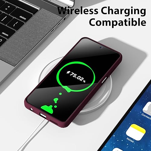 Miniatura 7 de oakxco Funda para teléfono Motorola Moto G 5G 2023 de silicona líquida, bonita funda delgada y delgada de goma suave de poliuretano termoplástico