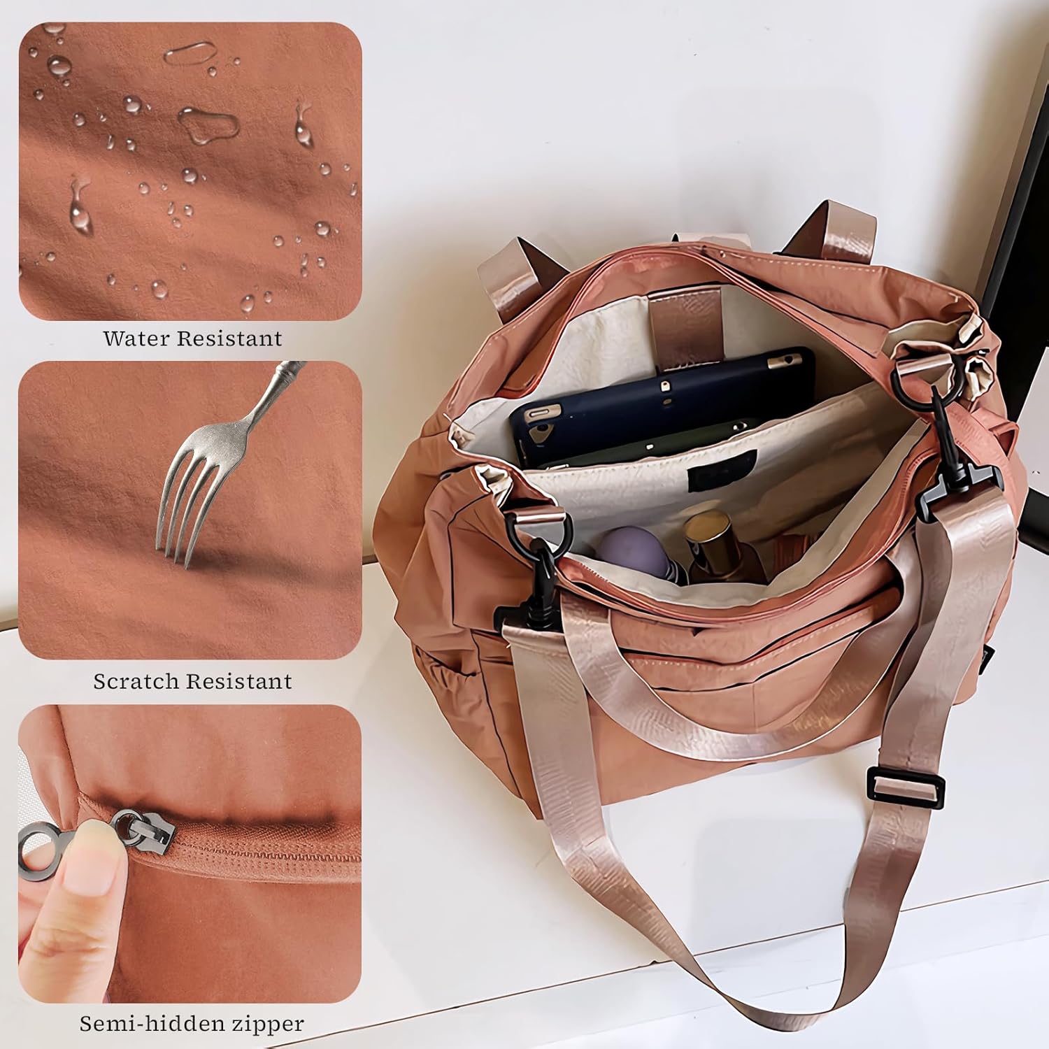 Bolsa tiracolo feminina de viagem com compartimento para laptop e academia, bolsas de ombro, caminhadas, trabalho, Rosa empoeirada, carry on, Bolsa de viagem 3 em 1: mochila,… em promoção! Veja a oferta e mais achadinhos de Bolsas 5 Hoje é o melhor dia para comprar Bolsa tiracolo feminina de viagem com compartimento para laptop e academia, bolsas de ombro, caminhadas, trabalho, Rosa empoeirada, carry on, Bolsa de viagem 3 em 1: mochila,… com aquele preço maroto! Promoção! Aproveite a oferta! 5