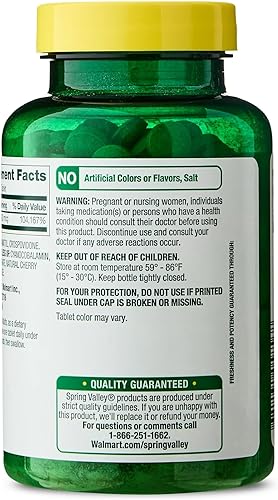 Miniatura 9 de Spring Valley, Vitamina B12 2500 MCG, B12 Tabletas de sabor a cereza de disolución rápida, suplemento dietético, vitamina B12, 120 unidades de