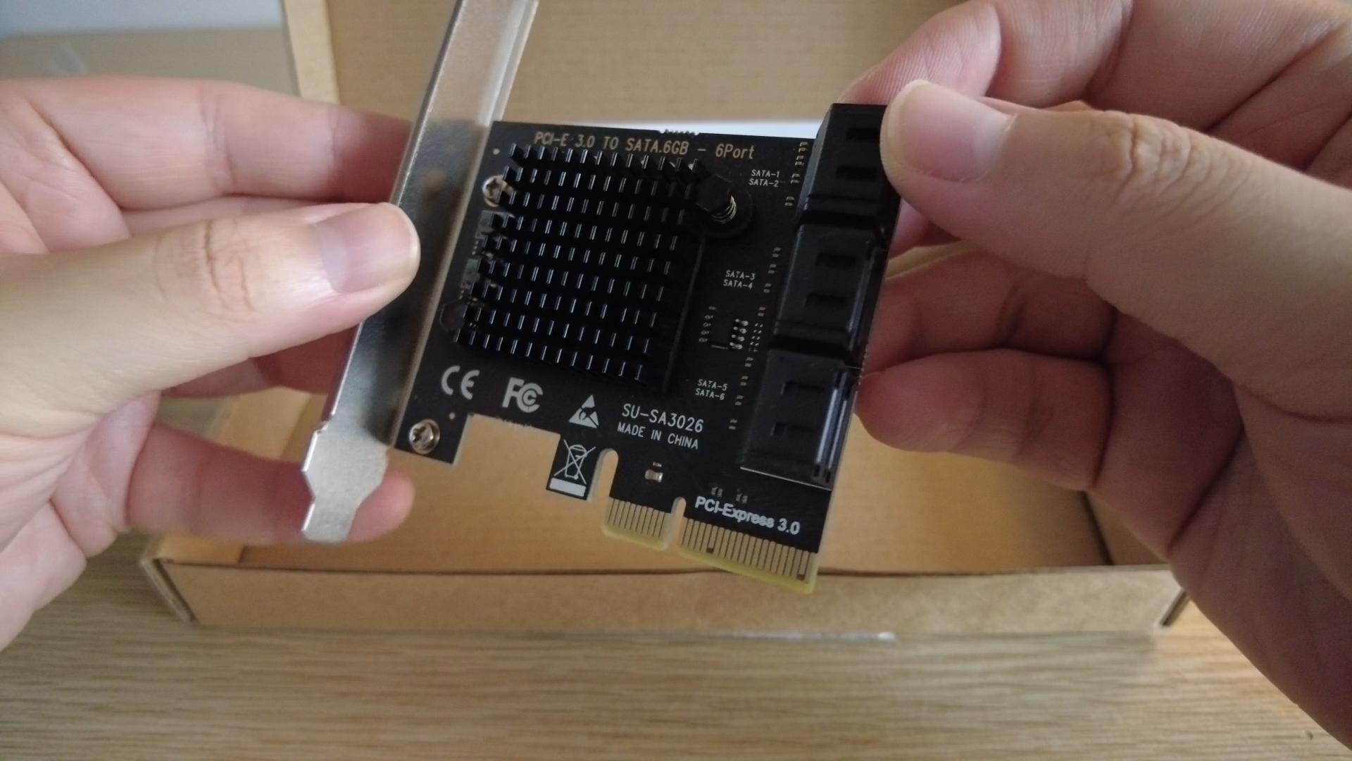 Amazon.co.jp: GLOTRENDS SA3026-C 6ポート増設ボードPCIe X4 SATA拡張