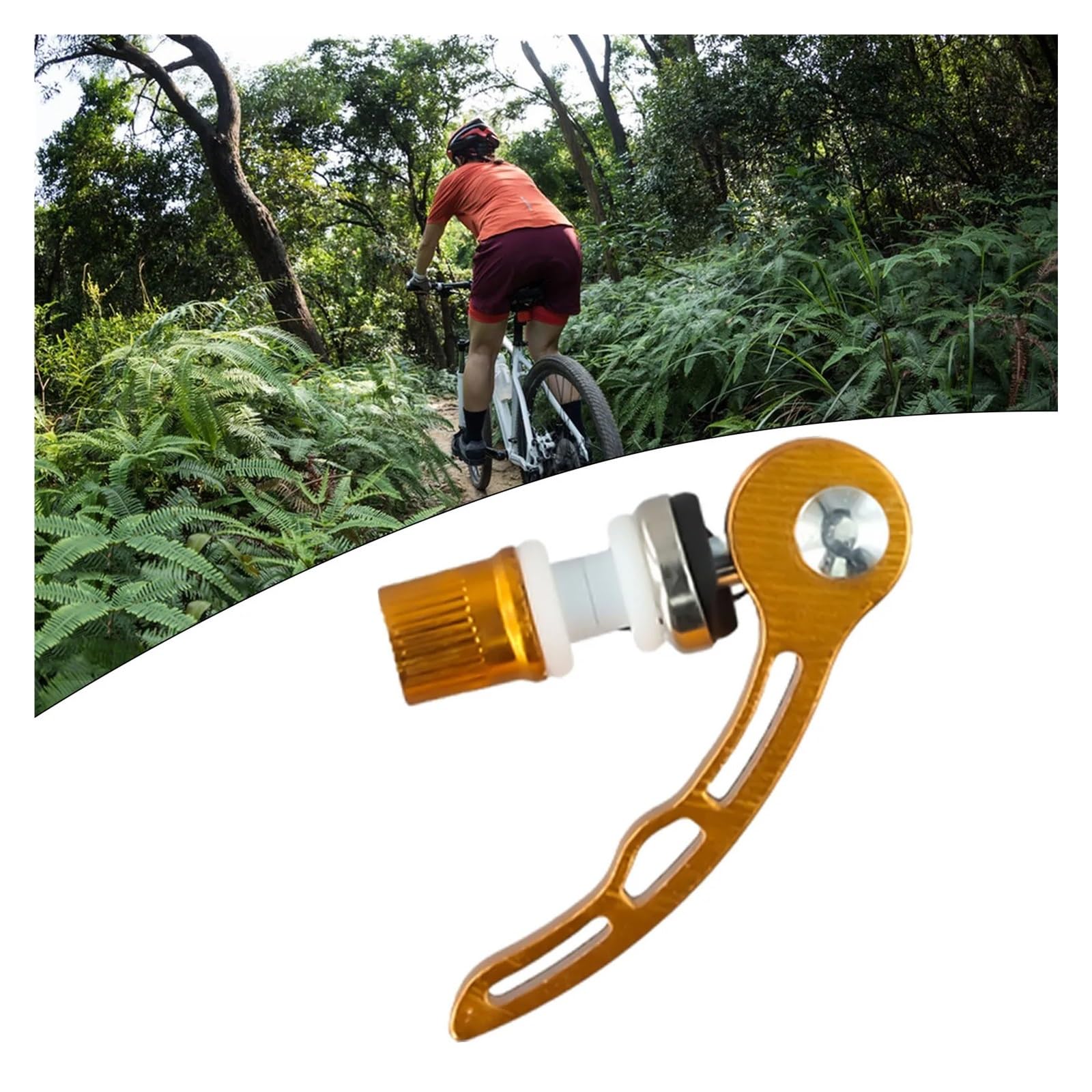 Vite a sgancio rapido per morsetto sedile 5 Pezzi Di Clip For Reggisella For Bicicletta, Leva A Sgancio Rapido For Bici, Morsetto For Tubo Sella, Spiedino, Bulloni, Viti(M6x45mm god)
