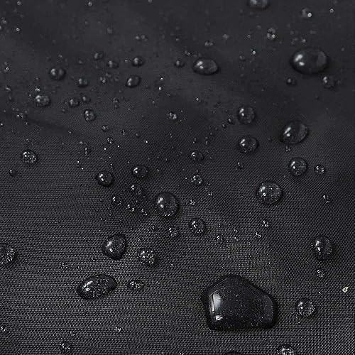 Miniatura 2 de Cubierta para calentador de patio, con cremallera exterior, cubiertas negras para la cabeza del calentador para lámpara de calor de pie,