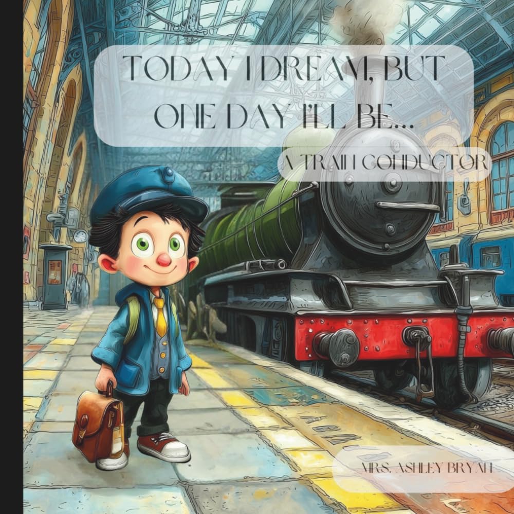 Today I Dream, But One Day I’ll Be a Train Conductor: Rhyming Children’s Book About Trains, Teamwork, and Big Dreams