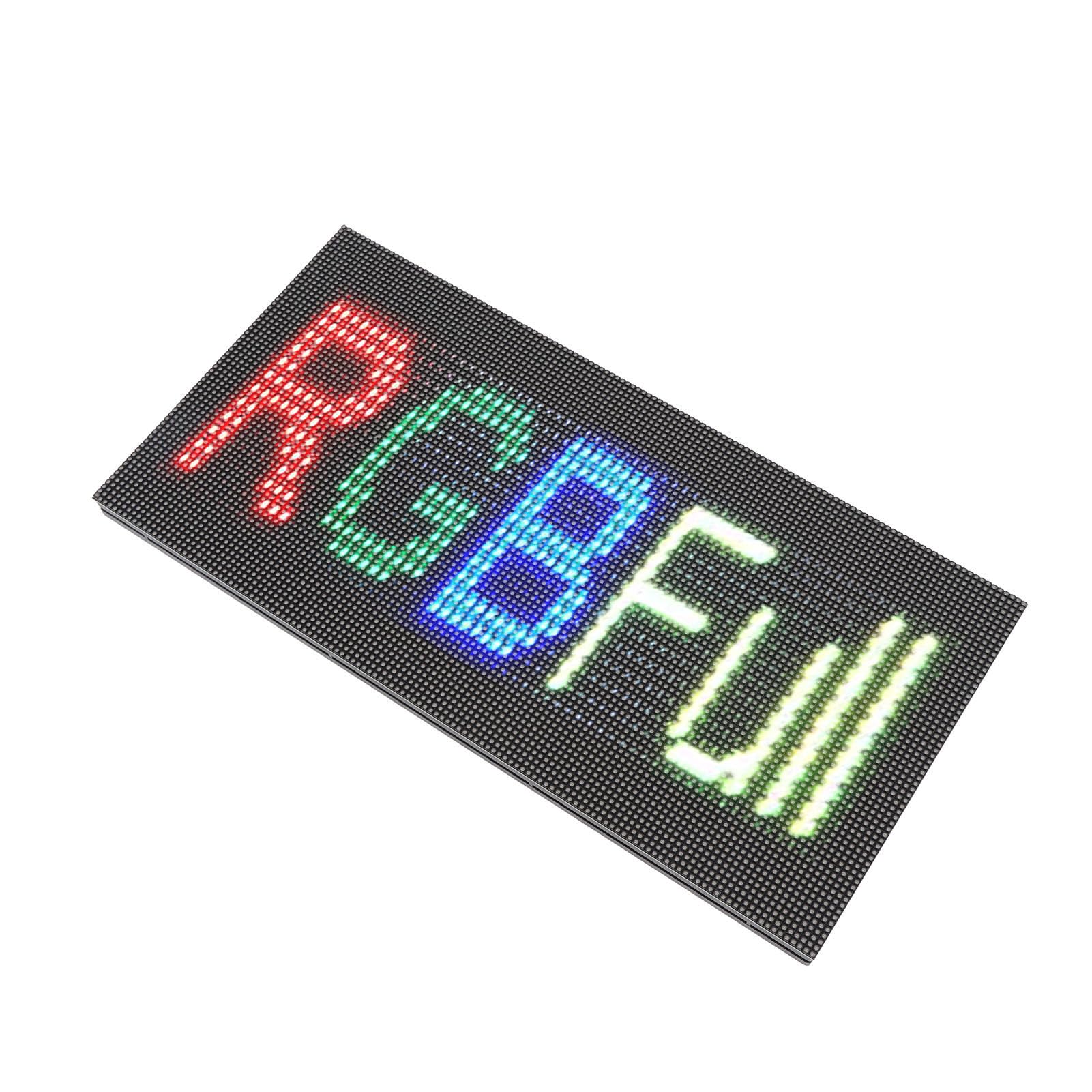 Keenso LED Znak, IP64 Deszczoodporny Przewijany Wyświetlacz