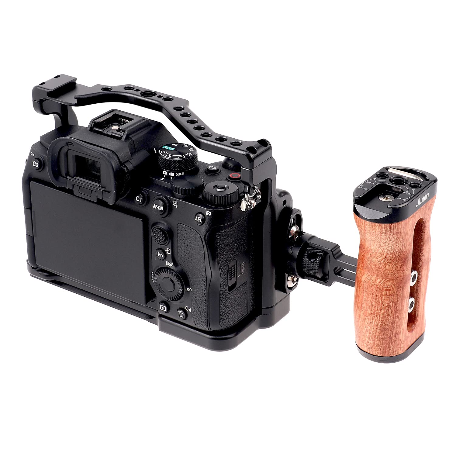Camera Handle Foto4easy Wooden Camera Side Handle With Quick Release ...
