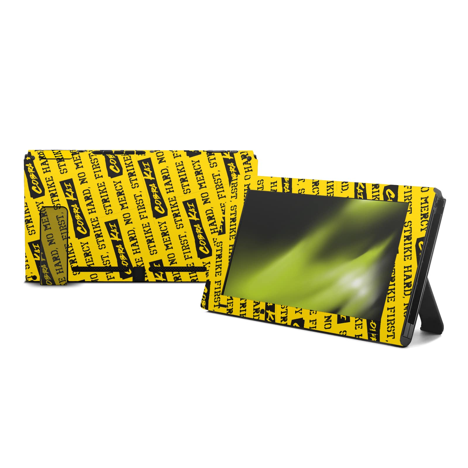 Head Case Designs sous Licence Officielle Cobra Kai Logo Iconique Vinyle Autocollant De Jeu Peau Autocollant Couverture Compatible avec Nintendo Switch Console & Dock