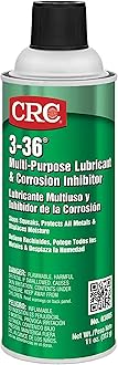 3-36 Multipurpose Lubricant & Corrosion Inhibitor 03005 – 11 Wt Oz., Corrosion Protectant Spray w/ Petroleum Base for Metal Equipment