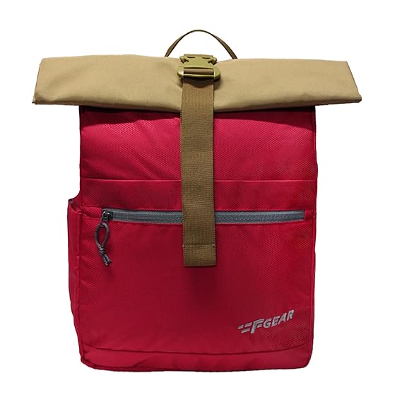 F Gear Volga Doby Red 25.5 Ltrs Laptop Backpack (3834), M