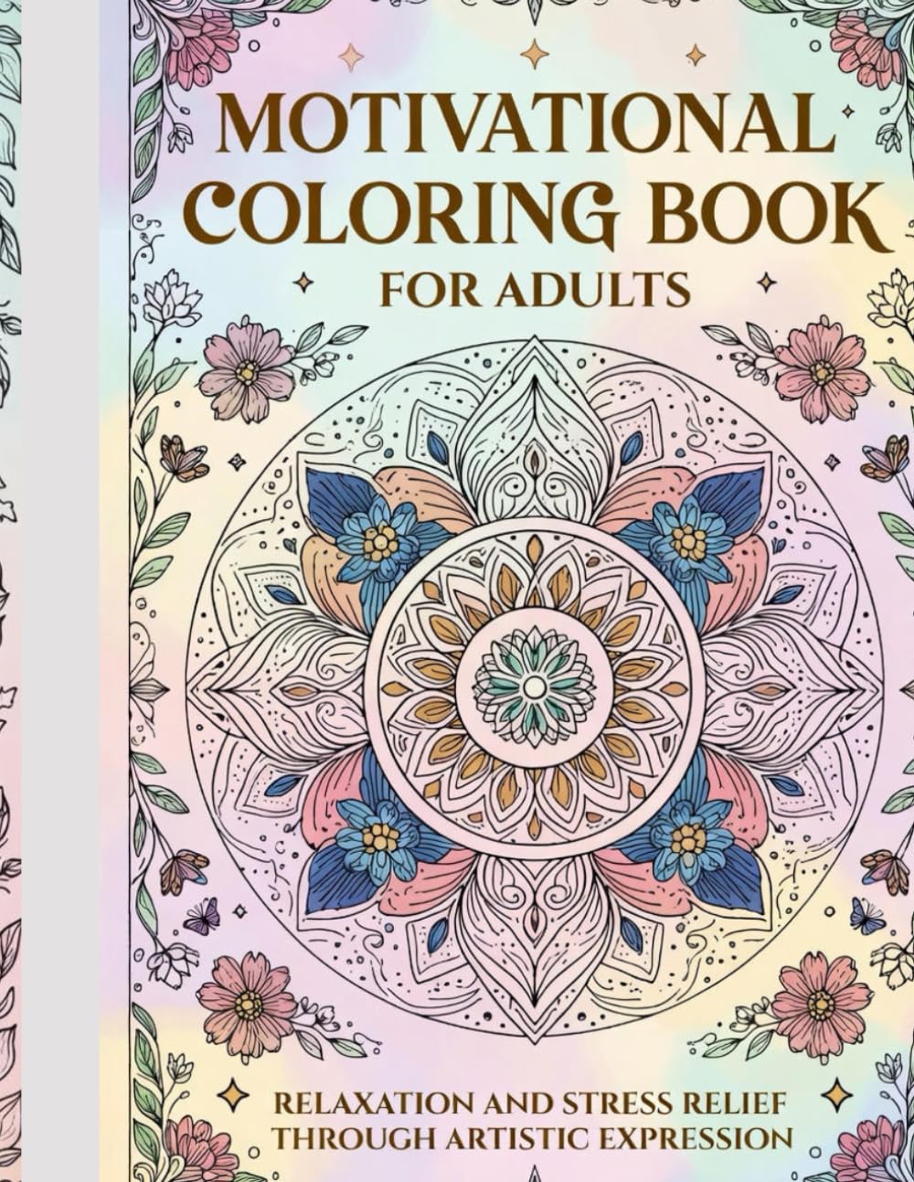 Motivational Coloring Book For Adults