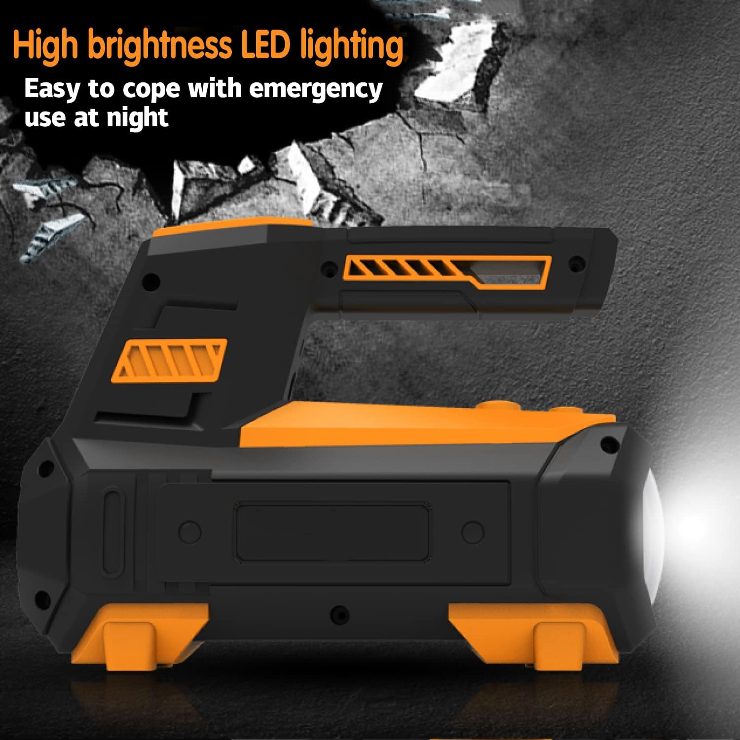 LivTee タイヤインフレーター ポータブルエアコンプレッサー 車のタイヤ用 - カーアクセサリー 12V DC エアポンプ デジ