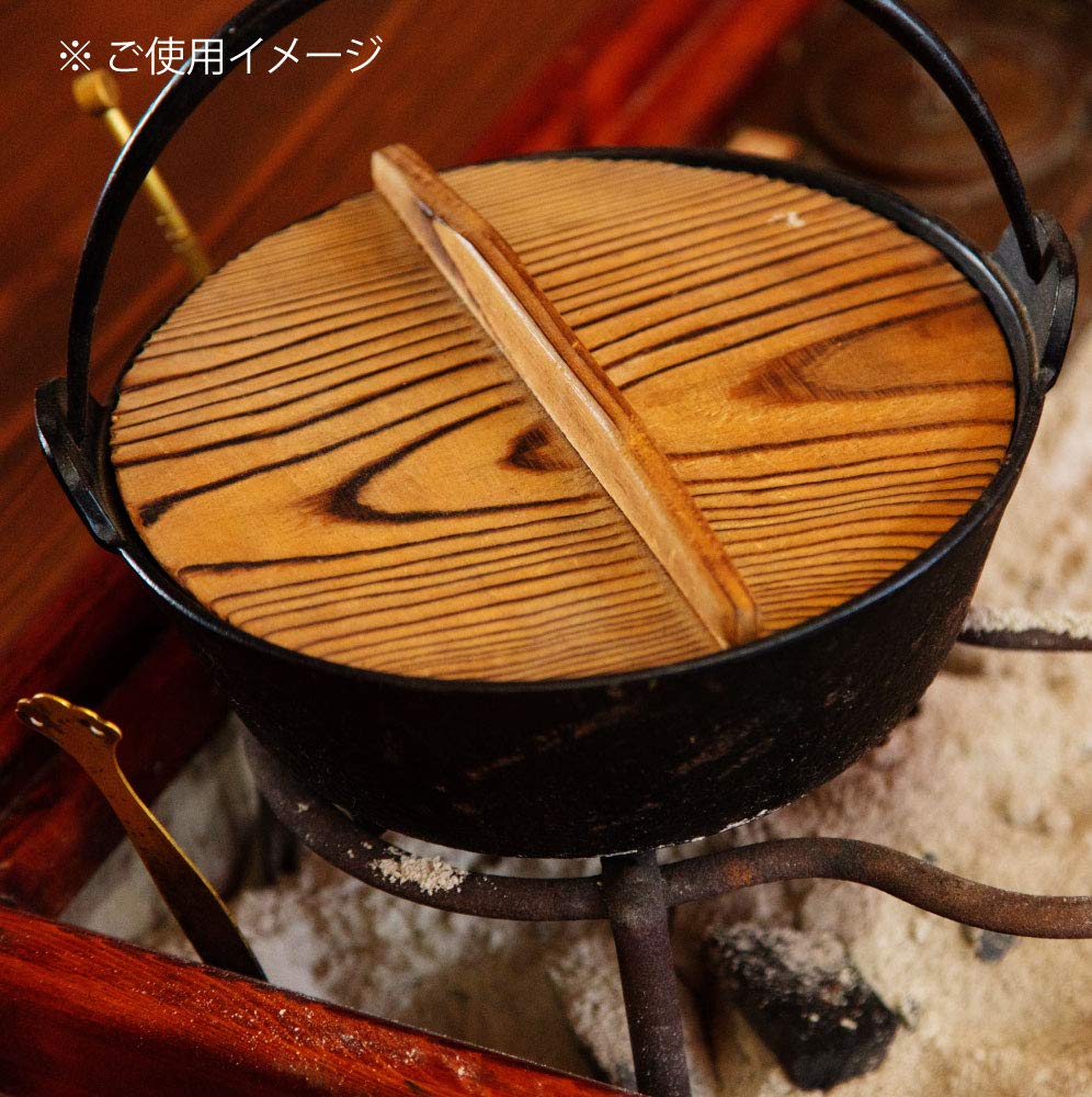 Amazon.co.jp: 木製 鍋ぶた（厚口） (約 直径 30 × 厚さ 1.5 cm) 木製