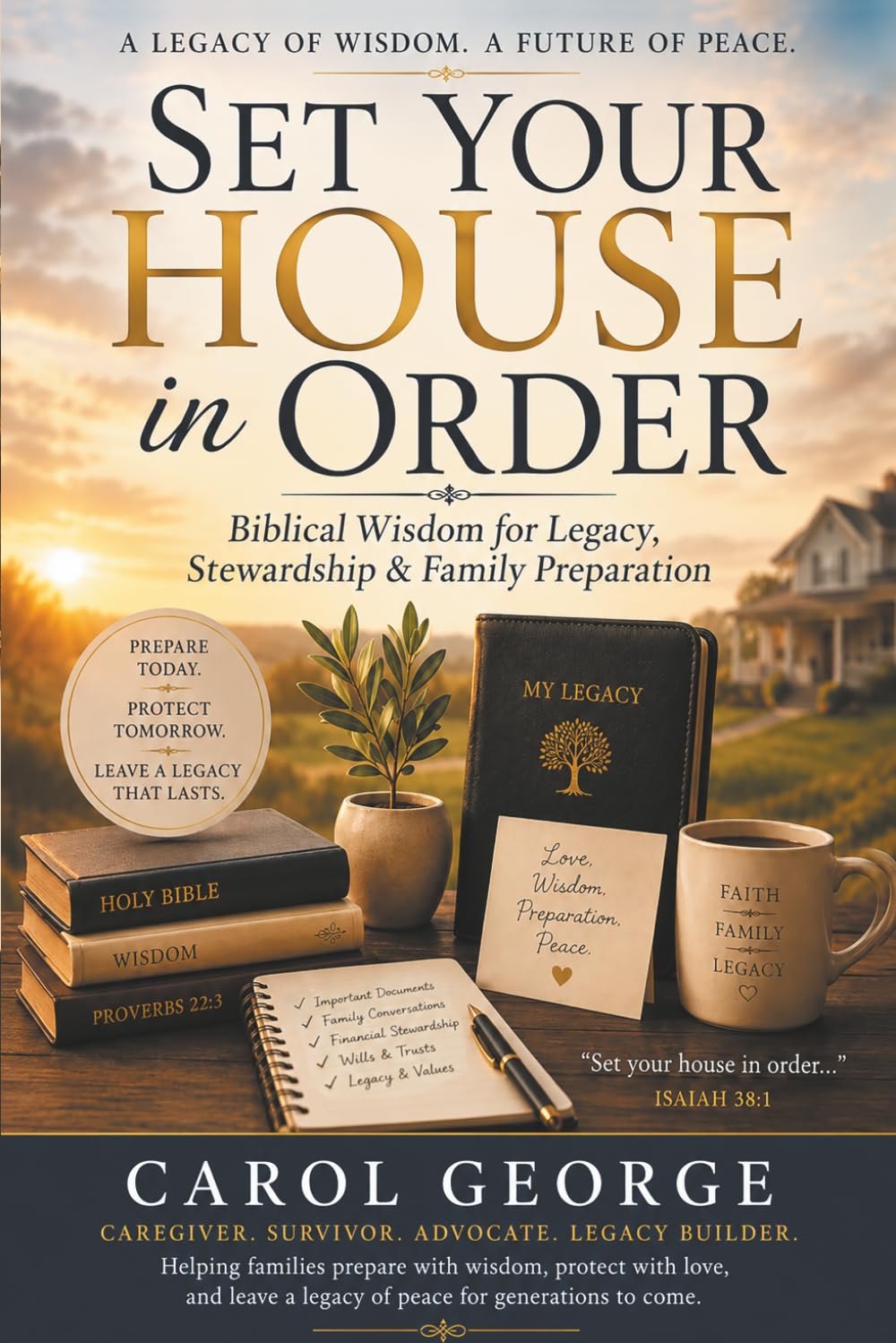 Set Your House in Order: Biblical Wisdom for Legacy, Stewardship & Family Preparation