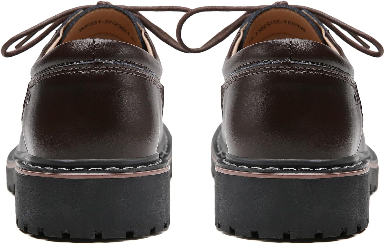 Women's Classic Oxfords Lace Up Business Formal Dress Shoes Platform Oxford Shoes Slip Resistant Service Boots - Image 5