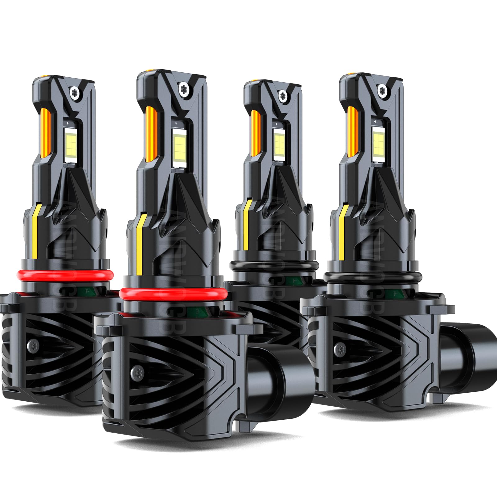 Lights Compatible for Chevy Avalanche Light Bulbs for Off-road Use, Years: 2002 2003 2004 2005, 48000 Lumens 800% Brightness, Pack of 4