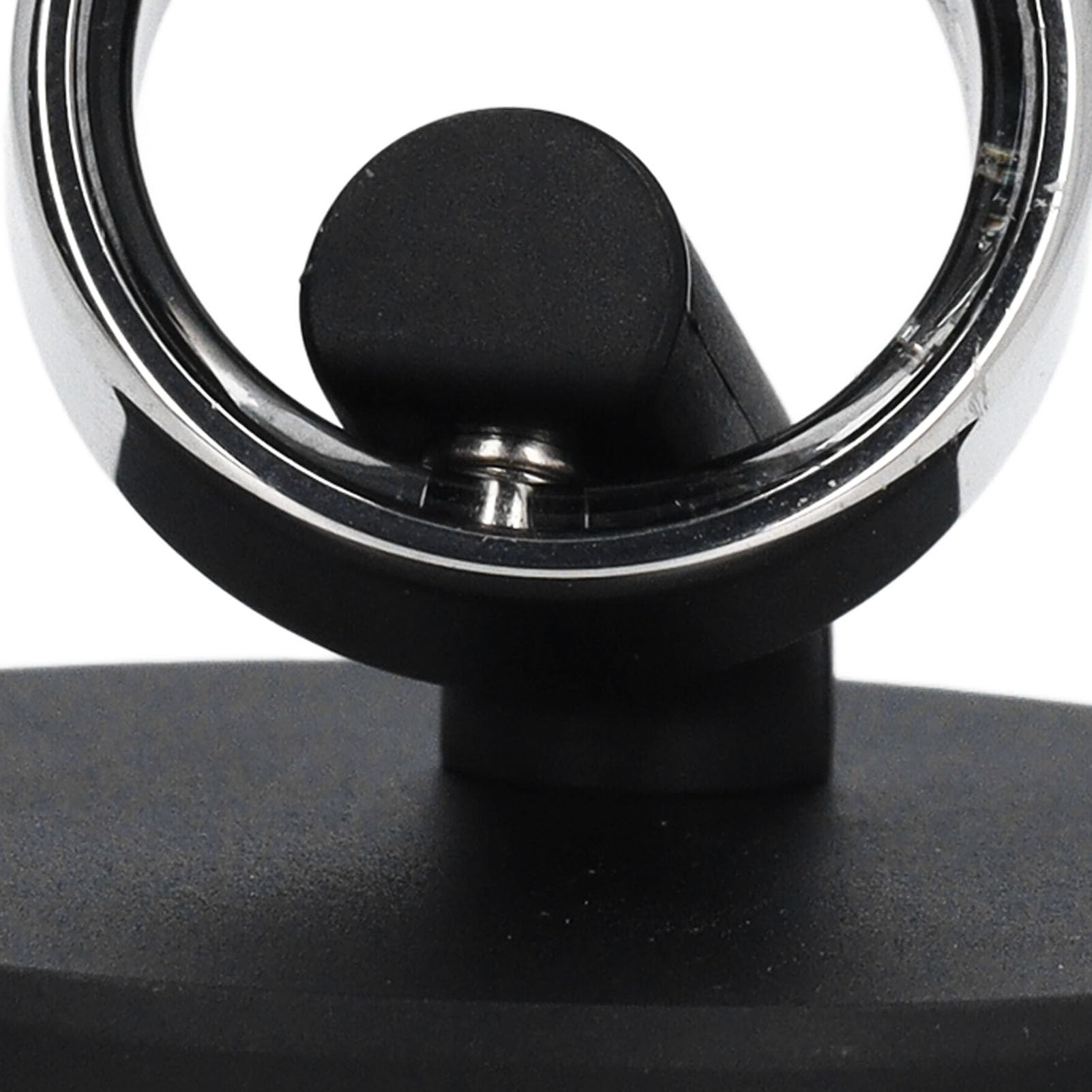 Anillo Inteligente, Anillo de Fitness Bluetooth Impermeable IP68 para Hombres y Mujeres, Rastreador de Salud Compacto con Base de Cable de Carga, para Deportes Físicos, Plata