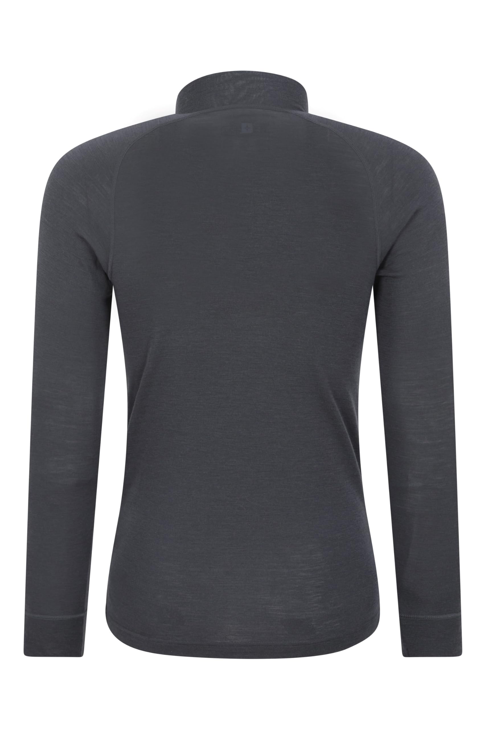 Mountain Warehouse Merino Mens Long Sleeved Thermal Baselayer Top - Lightweight, Breathable & Quick Wicking Jumper with Half Zip - for Walking & Hiking