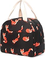 Vista 16 de Bolsa de almuerzo Panda para niñas y mujeres, bonita lonchera aislada a prueba de fugas, reutilizable, bolsa de almuerzo para adolescentes, niños