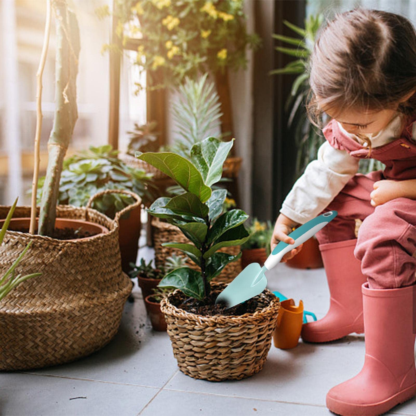 Set Attrezzi da Giardinaggio per Bambini | Kit di Giocattoli da