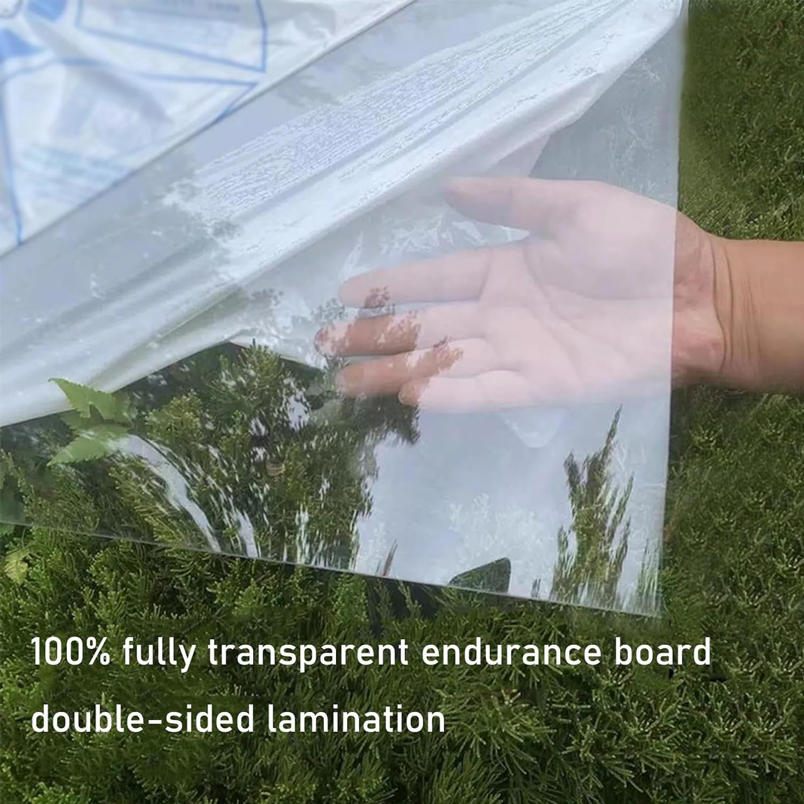 1MM Planchas de Policarbonato,Protección UV Paneles de Techo Transparente,Placa Duradera PC,Planchas Revestimiento de Repuesto para Invernadero,con Tornillos (0,5m x 2m)