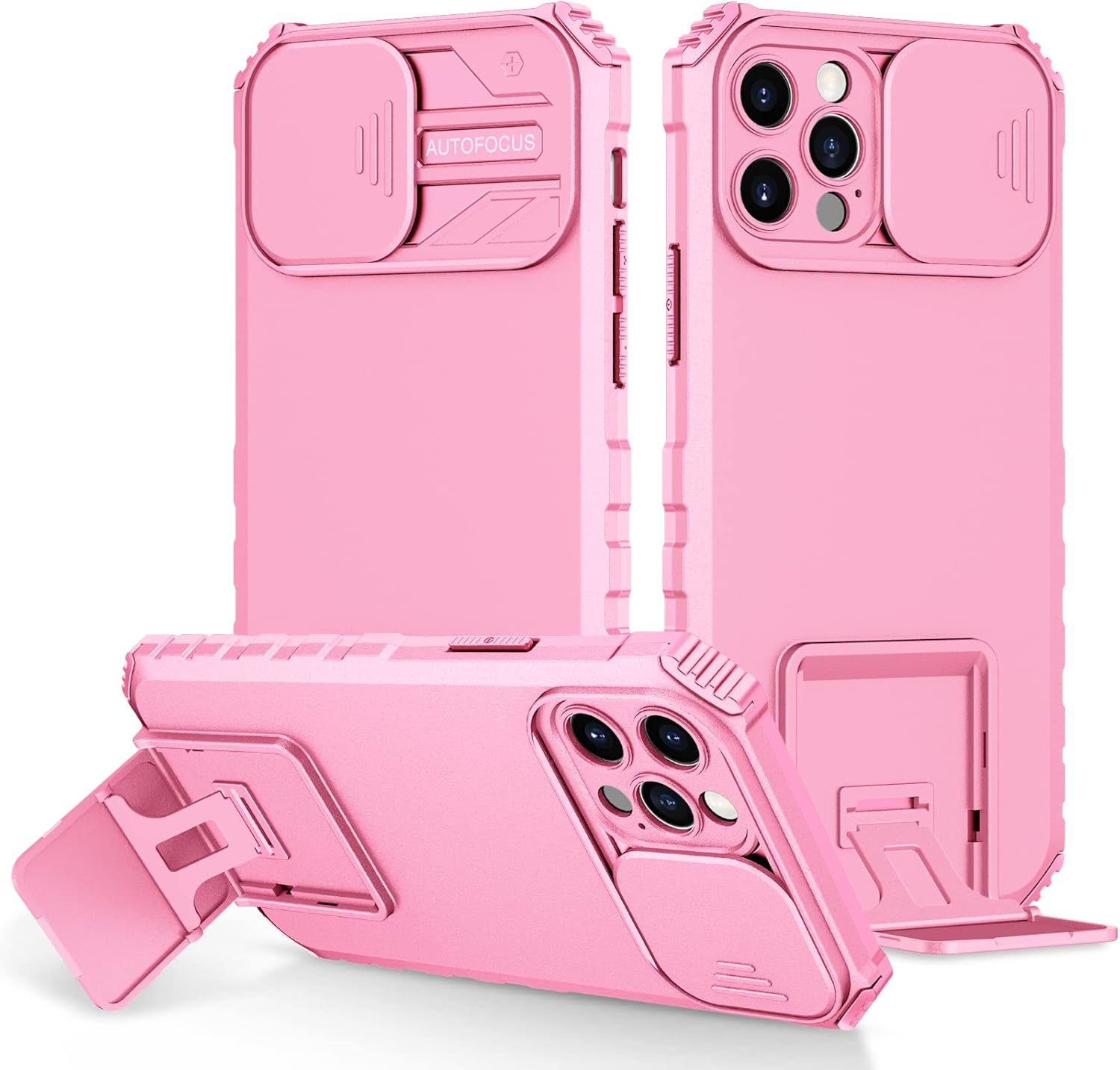 YOUULAR Case for iPhone 11 Pro Dimensional Holder Phone Case, Sliding