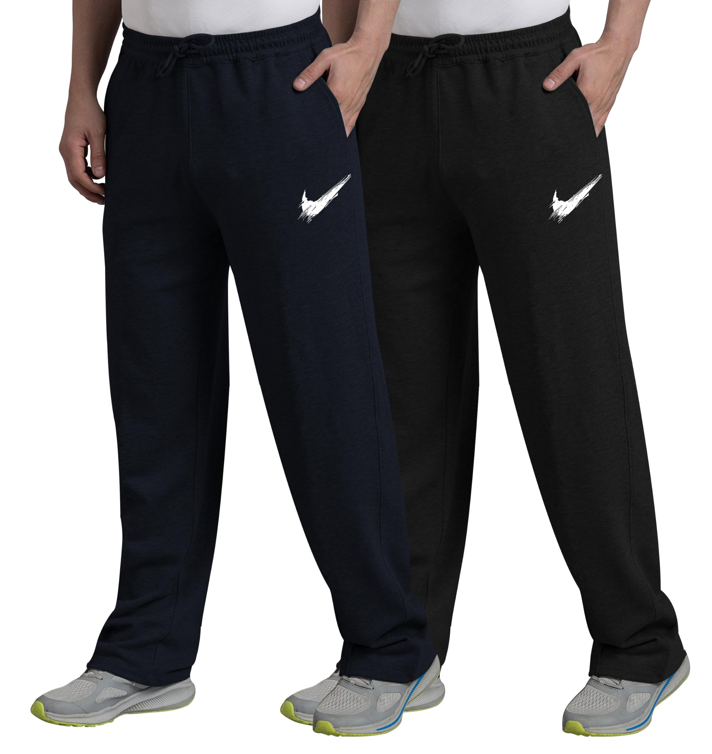 West Gate Clothing Plus Size Men's Regular Fit Trackpants | Men's Track Pant Combo Pack 2 | Men Stylish Trackpant | Print | 2XL,3XL,4XL,5XL-picture-26