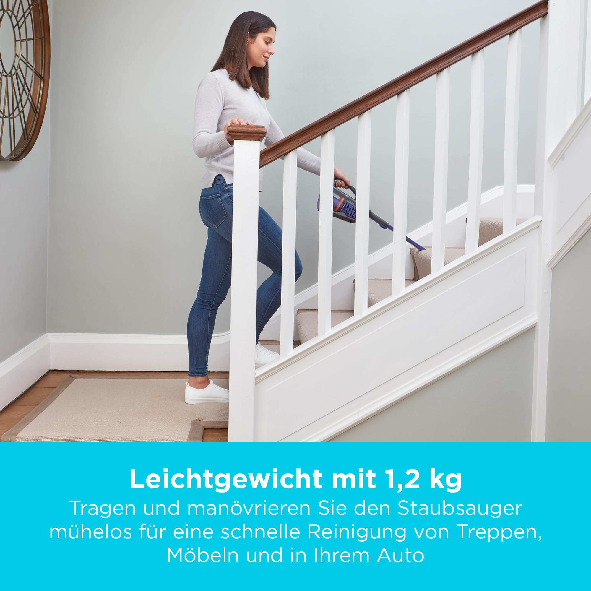 BLACK+DECKER Dustbuster Gen 11 Pet 18 V 2,0 Ah mit Ladestation, BHHV520BFP-QW