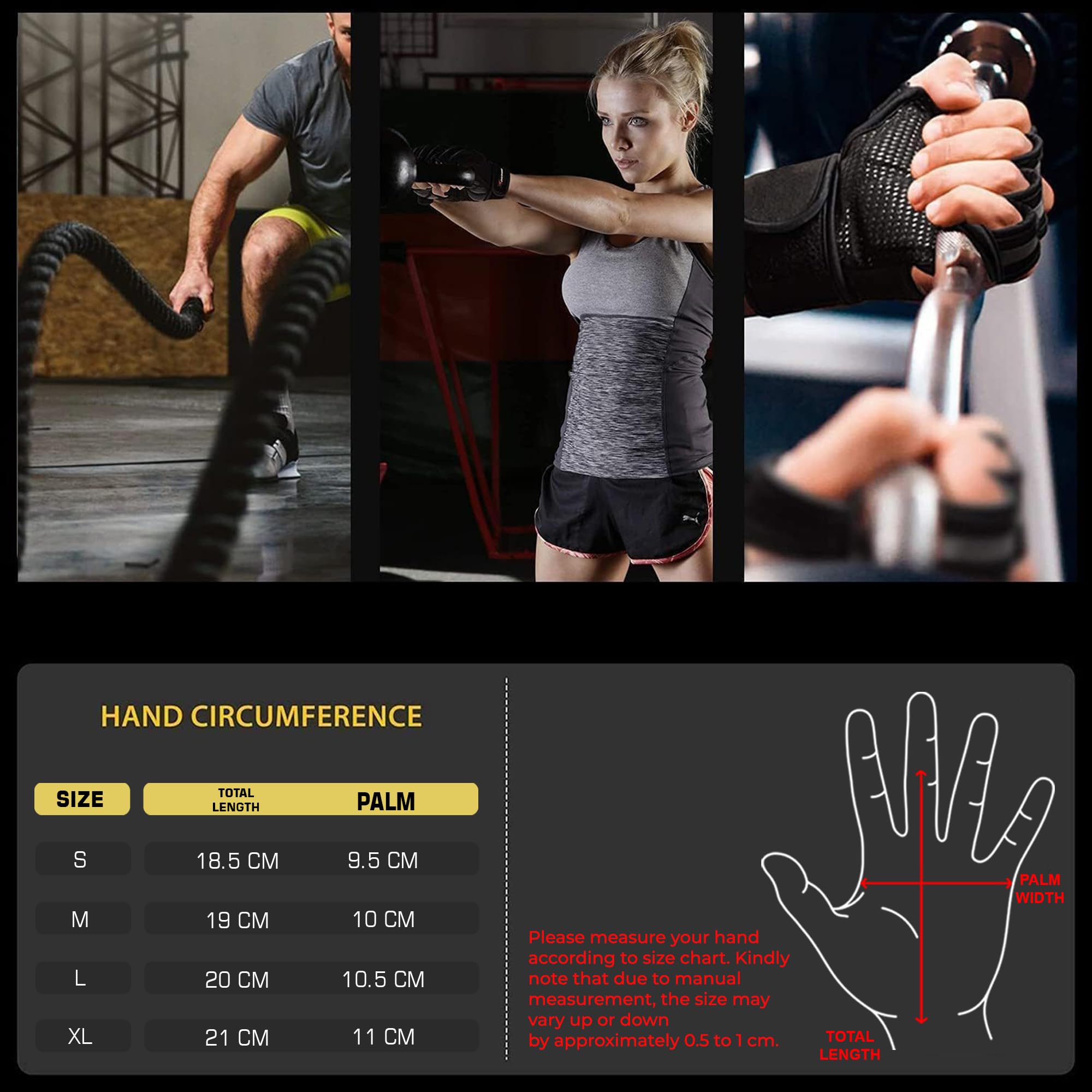 Gym Handschoenen - King Fitness