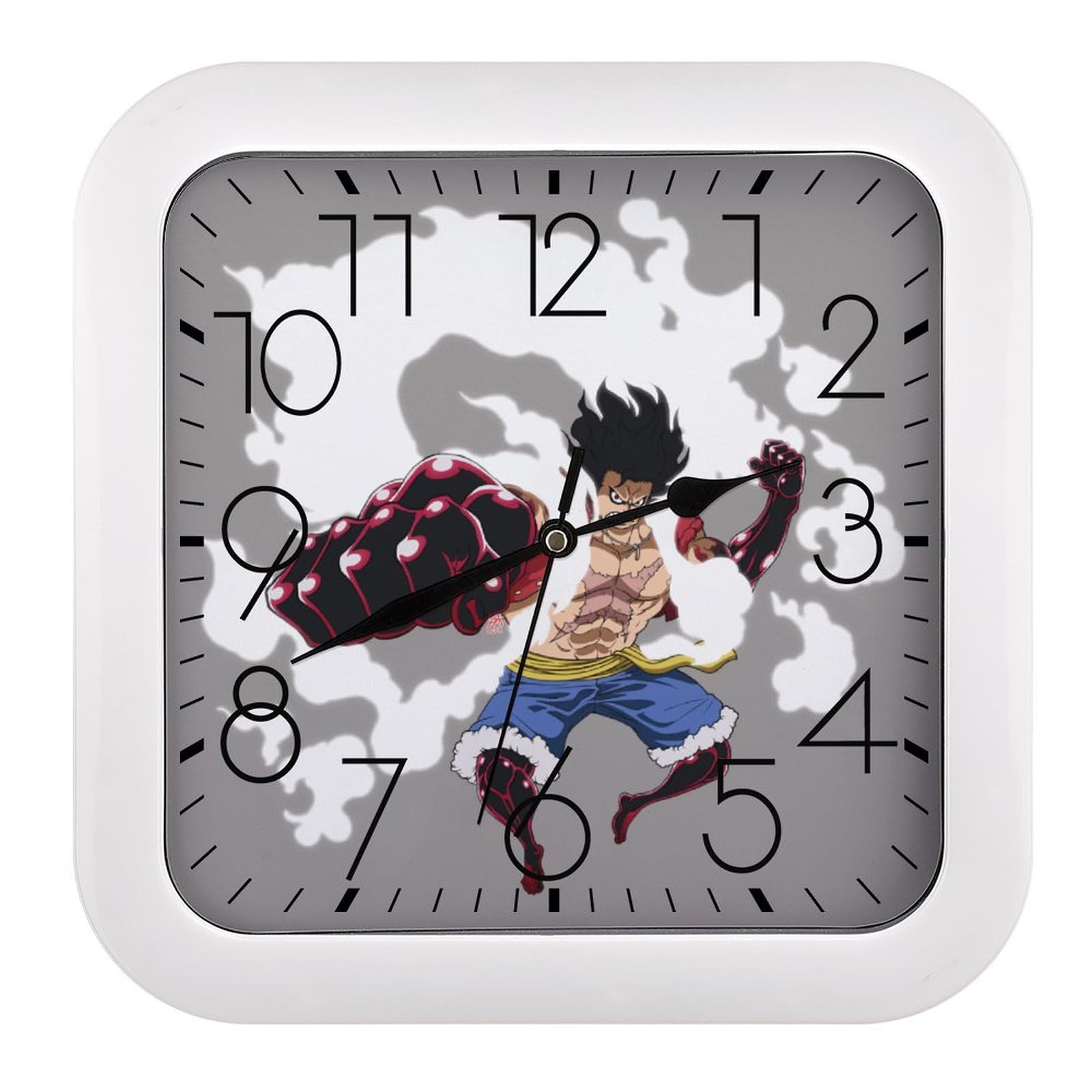 Amazon.co.jp: 掛け時計 ワンピース ONE PIECE ルフィ 壁掛け時計 静音