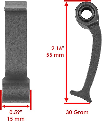 Miniatura 3 de Caltric Kit de montaje de copa de gobernador y peso de embrague compatible con Can-Am Outlander 400 HO 4x4 XT 2003 2004 2005 2006 2007 2008