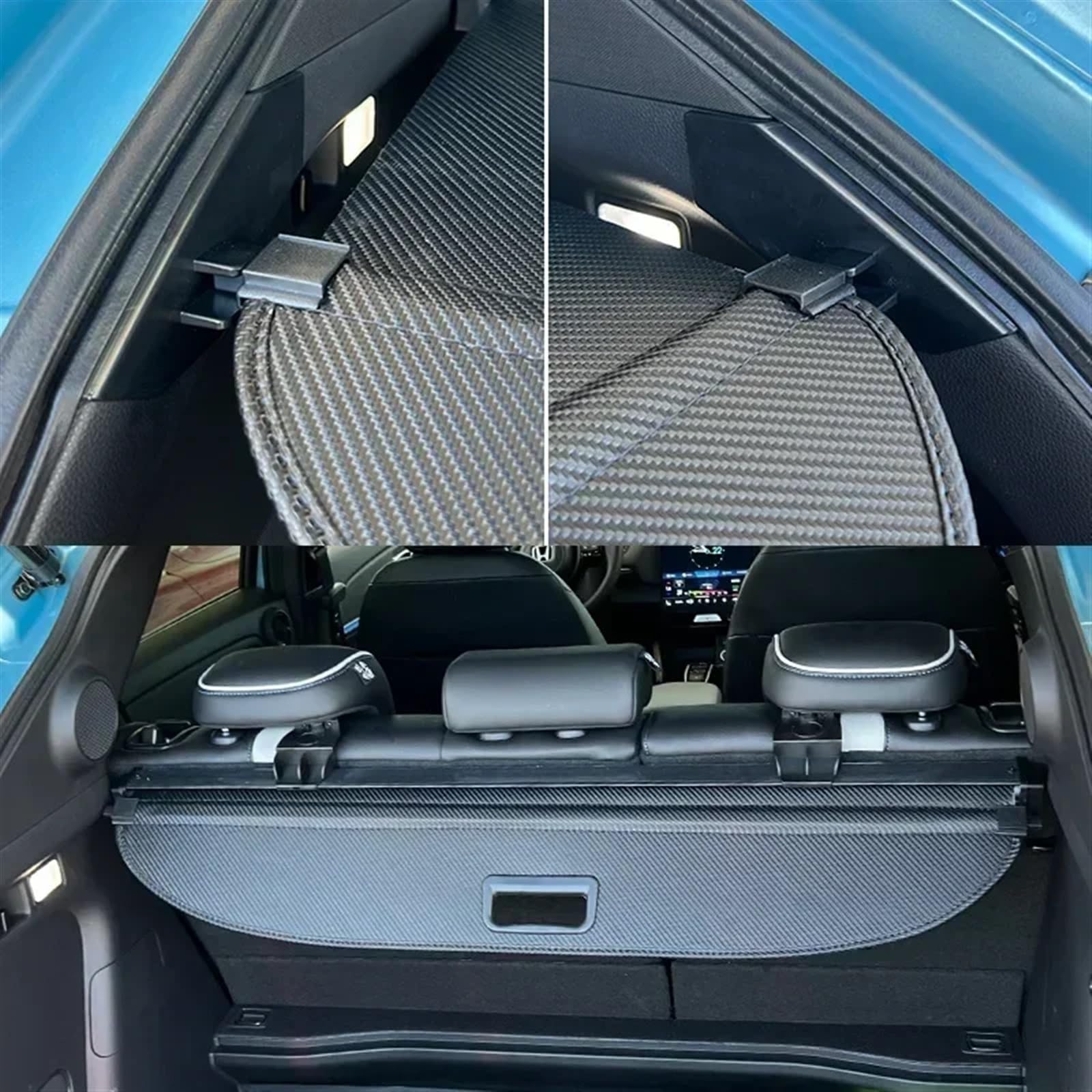 Osłona bagażnika, dla Mitsubishi, Pajero Montero Shogun V97 V93 2007~2021 osłona bezpieczeństwa kurtyna przegroda akcesoria chroniące prywatność organizer do bagażnika