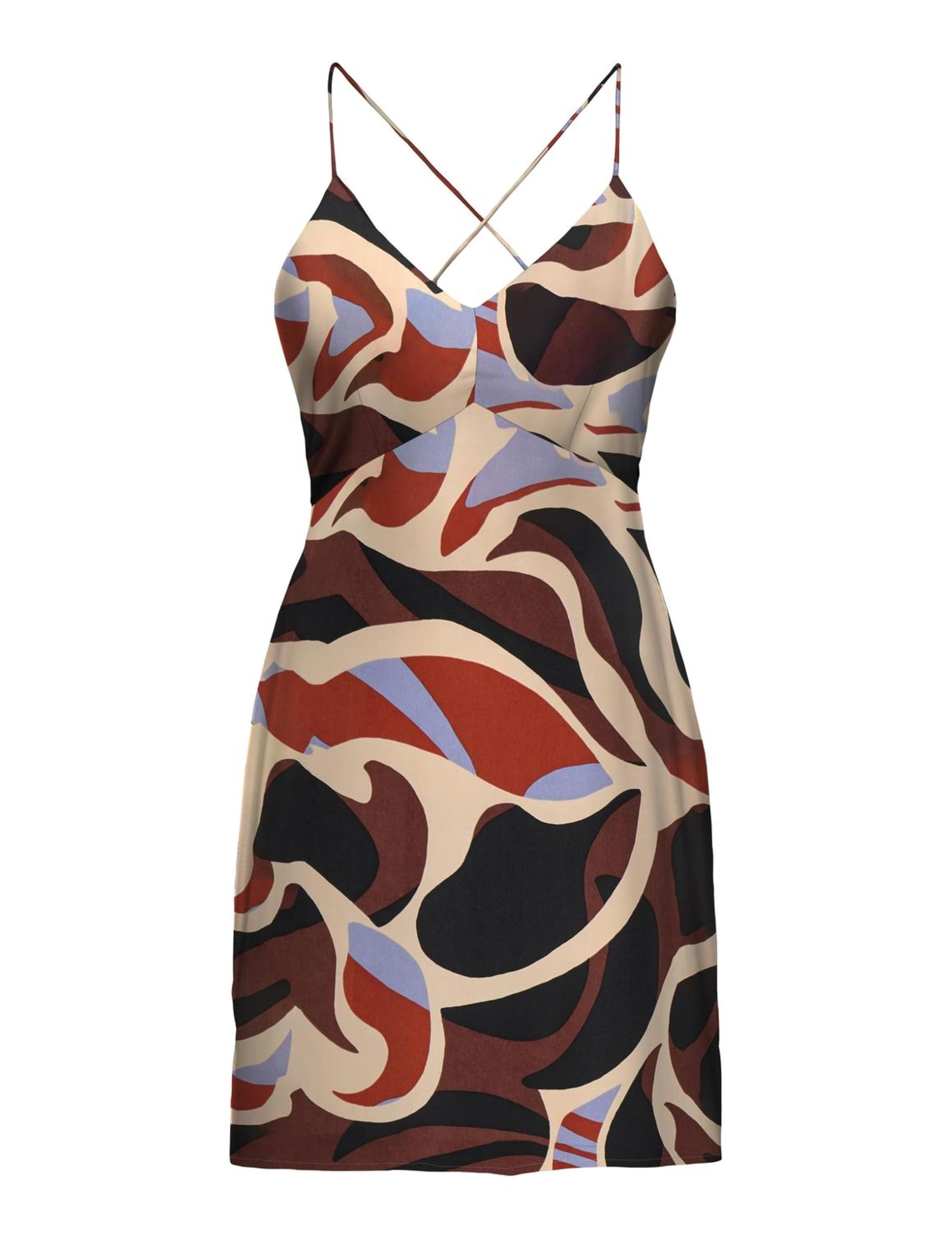 Onljane Life S/L Janice Dress Ptm, fudgesickle, L