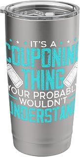 Coupon Collector Couponing Couponer Discount Voucher Stainless Steel Insulated Tumbler