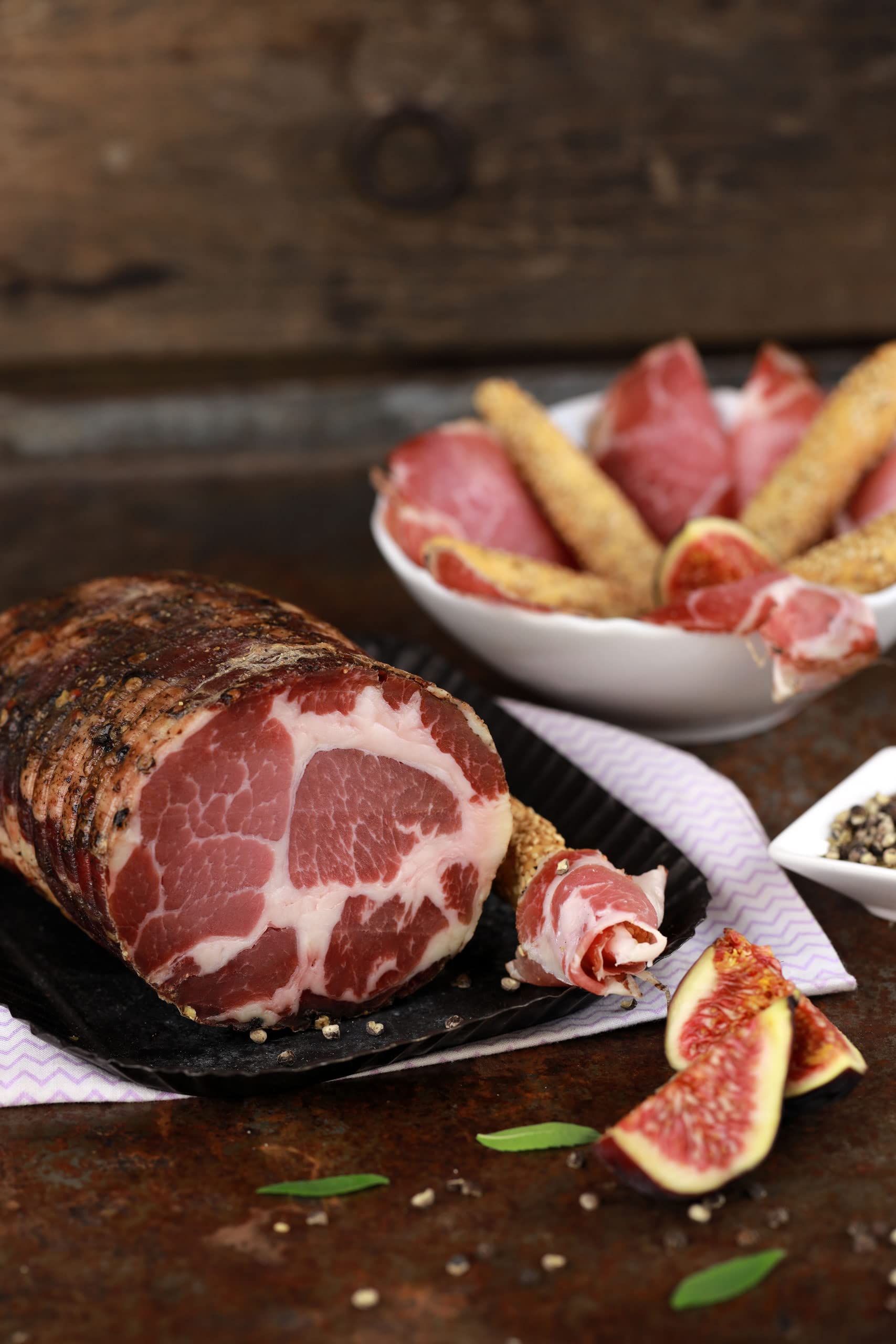 Coppa Stagionata (Capocollo Stagionato) | trancio sottovuoto da 0,5 kg | Salume artigianale Toscano | Salumificio Artigianale Gombitelli - Toscana