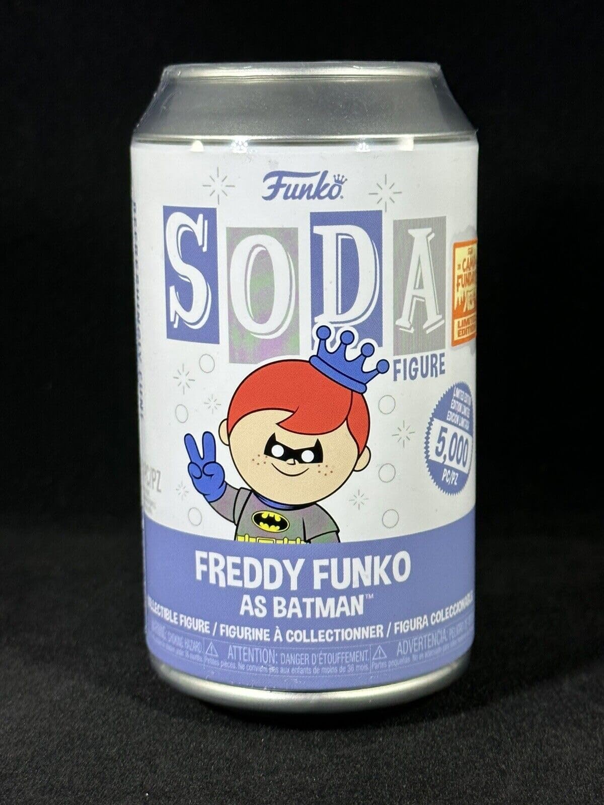 Figurine Collector Freddy Funko Batman Soda LE5000 d'Exception pour Vitrine