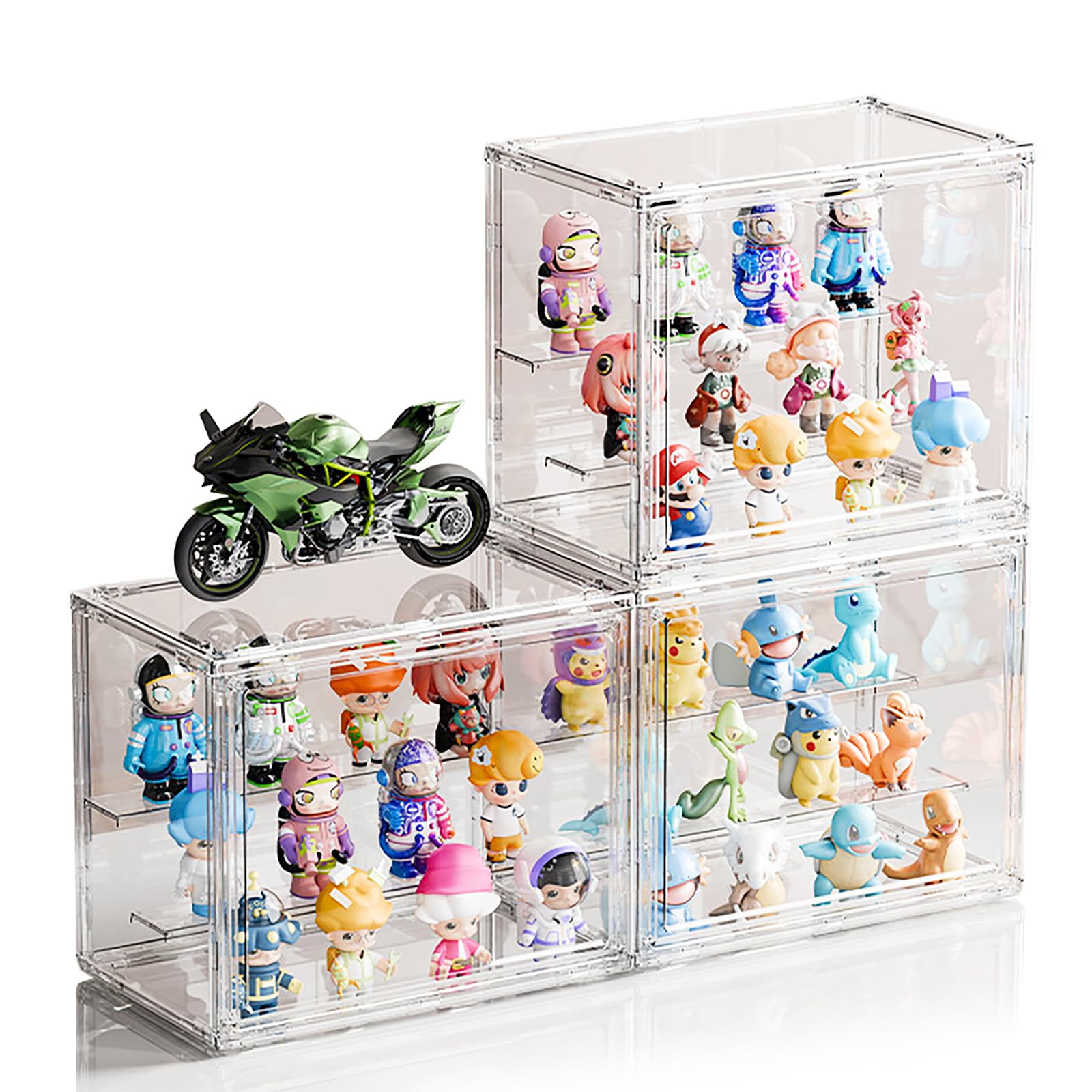 Amazon.co.jp: フィギュアケース 36×22×27cm コレクションケース