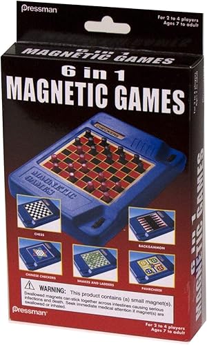 Miniatura 4 de 6-en-1de viaje Juegos Magnéticos