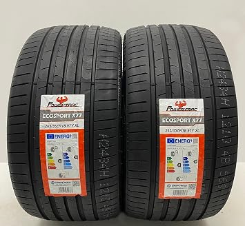 2 X 265 35 18 POWERTRAC 265/35ZR18 97Y XL EXTRA LOAD AMAZING C & B RATED M+S TYRES 2653518 [Energy Class B]