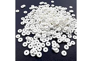 2000pcs Heishi Vinyl Beads for Jewelry Making