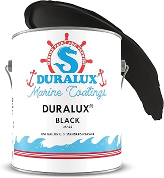 Marine Enamel - Topside Marine Paint for Boats and Other Onshore or Offshore Maintenance Applications, Adheres to Steel, Metal, Wood, Fiberglass & Aluminum