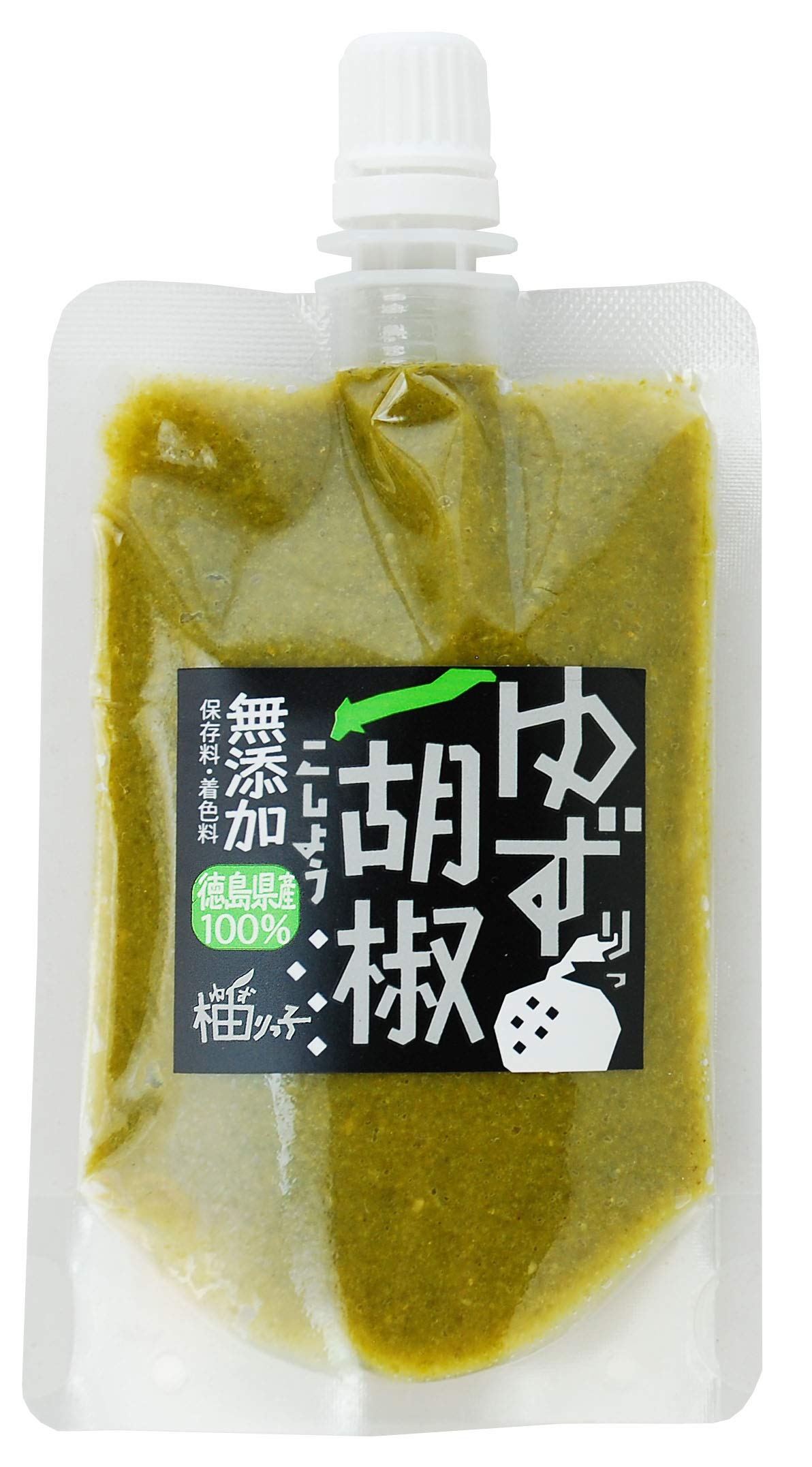 Yuzu Kosho 2.8 oz.(80g). All ingredients are from Tokushima Japan. Without preservatives and colorings (Green)