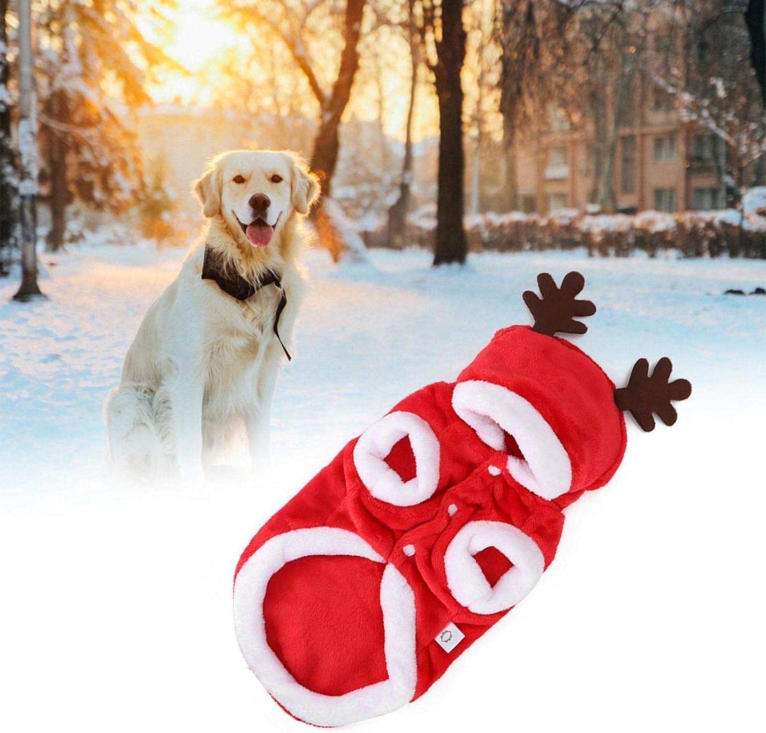 犬の服 クリスマスコスチュームの子犬の服 屋外の猫の犬の屋内用の冬のジャケット Xs Sale 85 Off