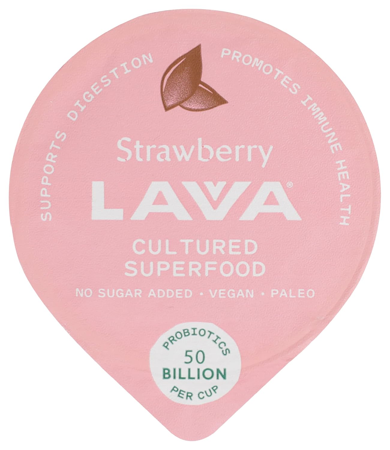 LAVVA Strawberry Plant Based Yogurt, 5.3 OZ