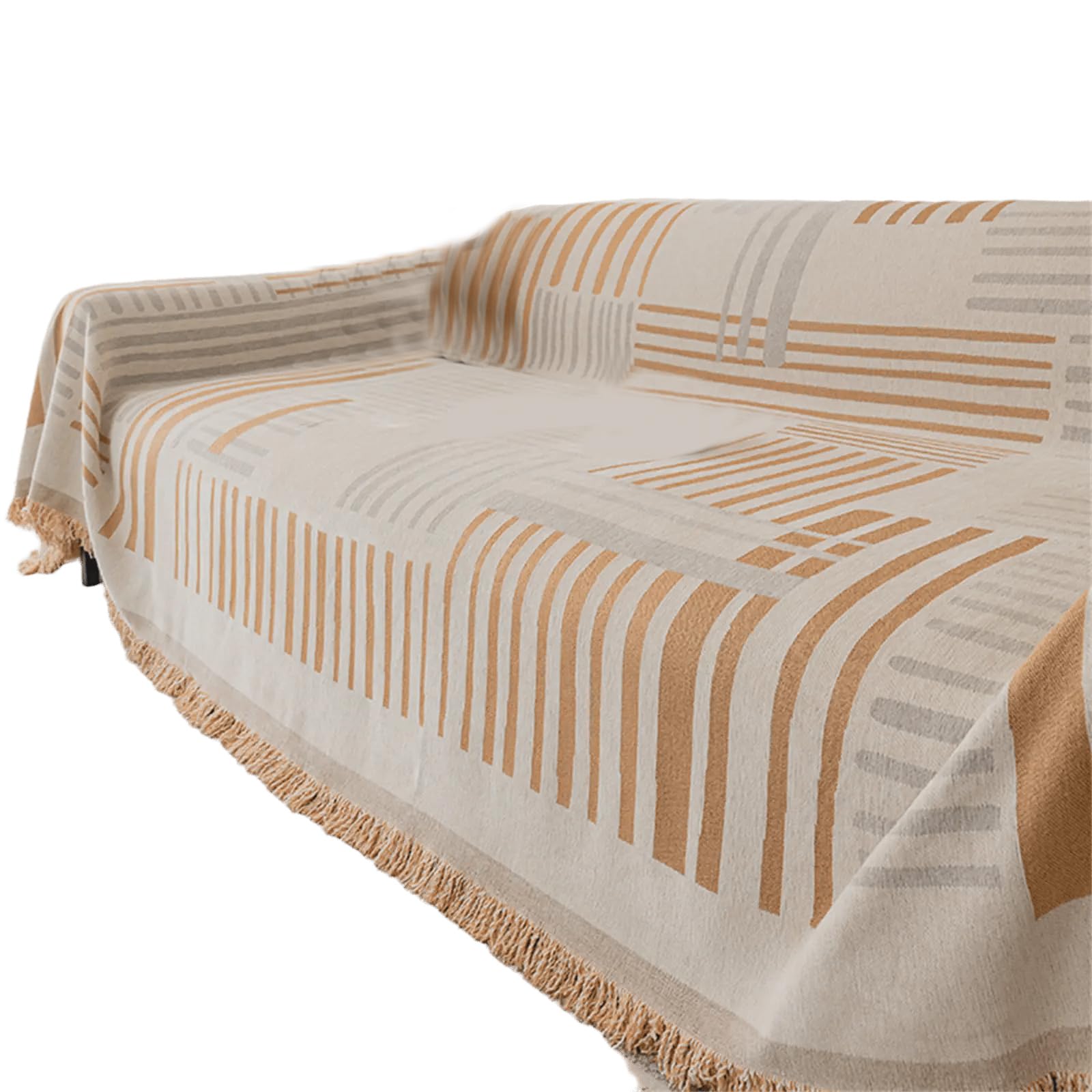 Jazuaiao Stretchable Sofa Covers, Elastic All Inclusives Dustproof Couch Protectors, Soft Fabric Slipcover Protectors Covers