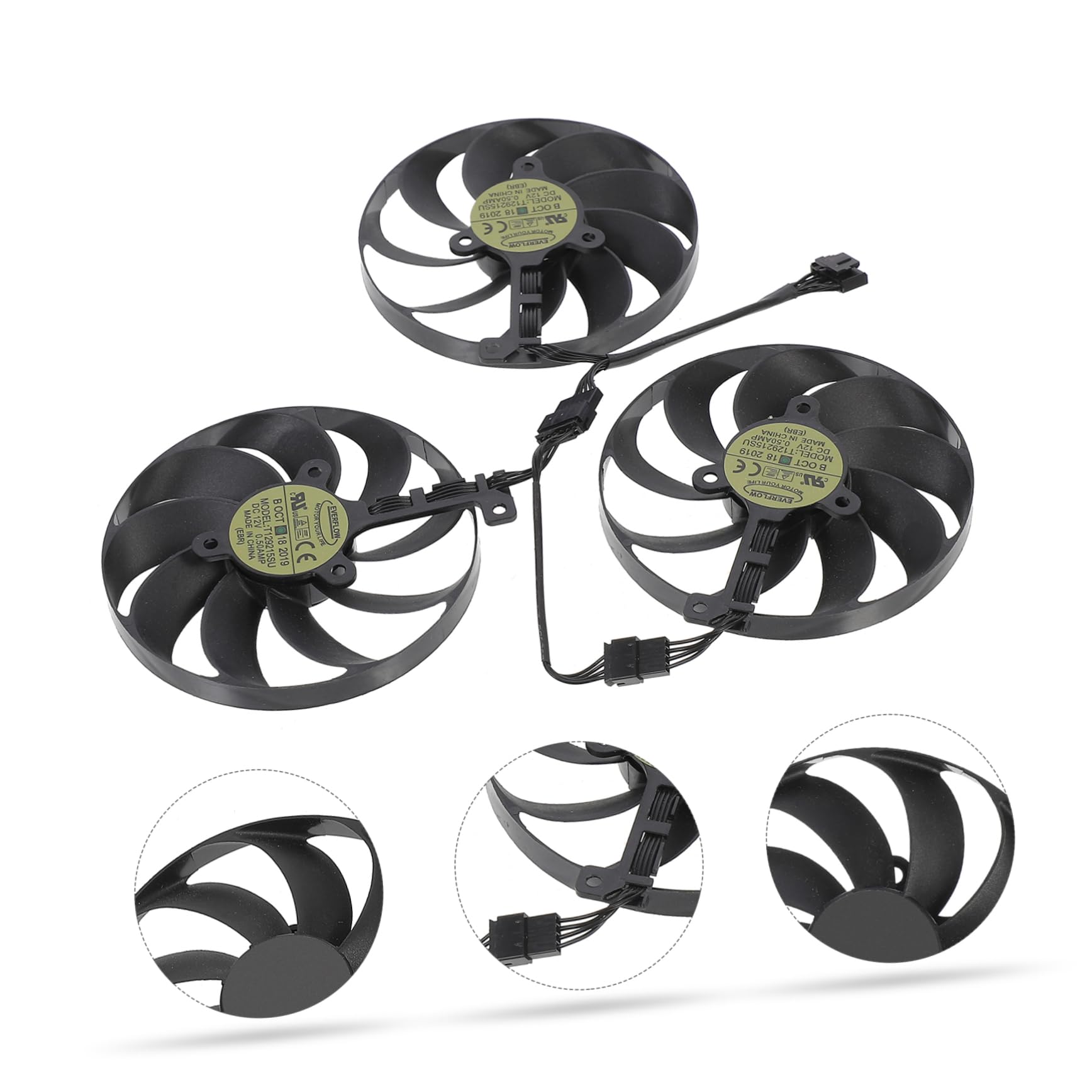 HOMSFOU Dissipatore Gpu Ad Aria Per Computer Compatibile Cfud Raffreddamento Resistente Corrosione e Deformazione Della Pasta Termica