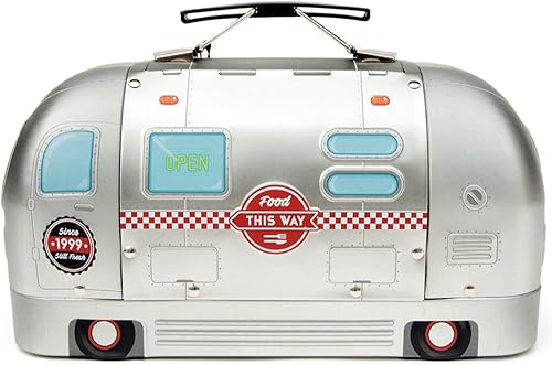 Miniatura 5 de Suck UK Bolsa de camión para adultos  Fiambrera para niños  Recipientes para comida, talla única, plateado