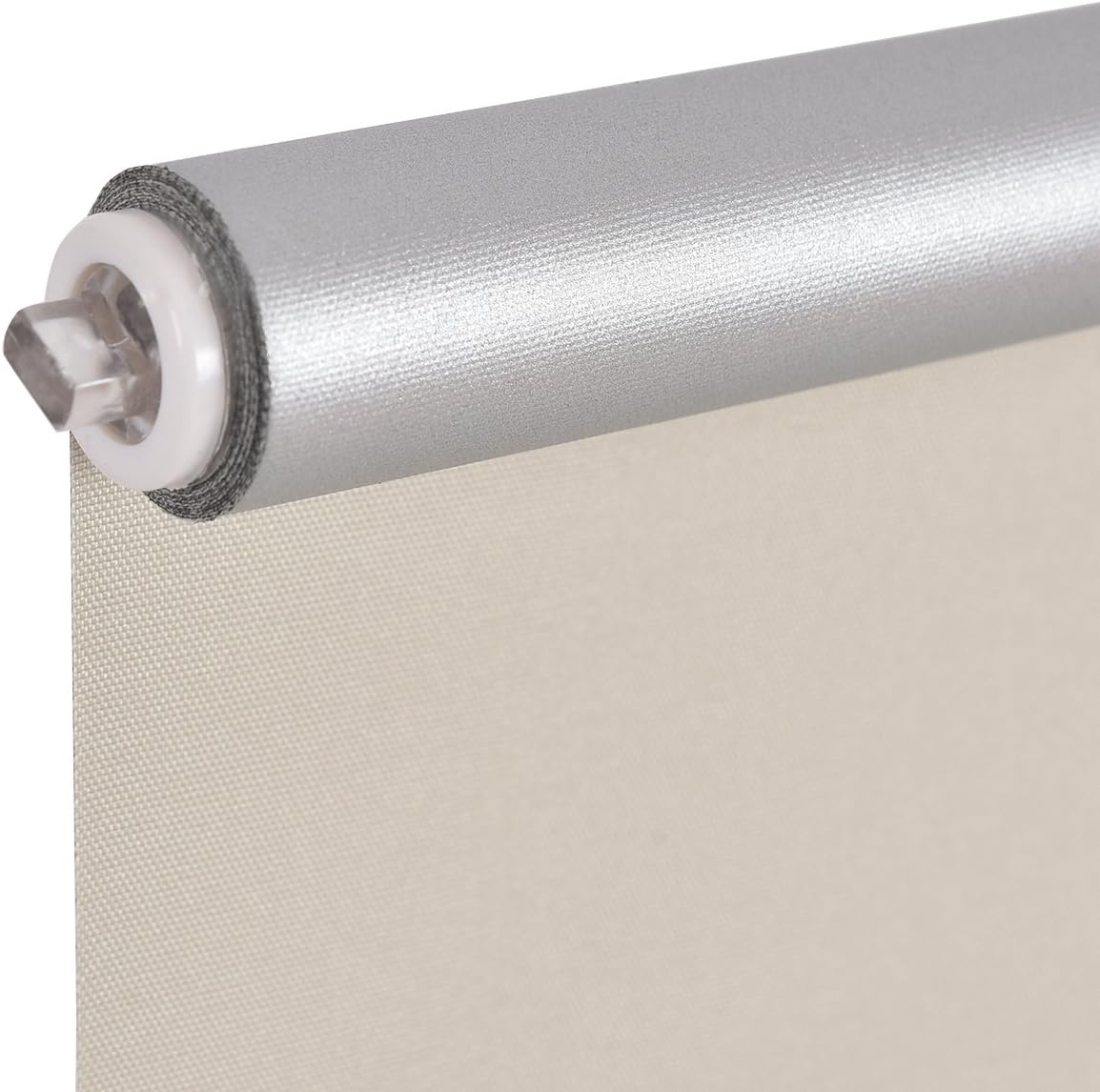 Giantex 43"x60" Roller Blinds Sunscreen Blackout Sun Shade Window Bedroom (43"x60", Beige)