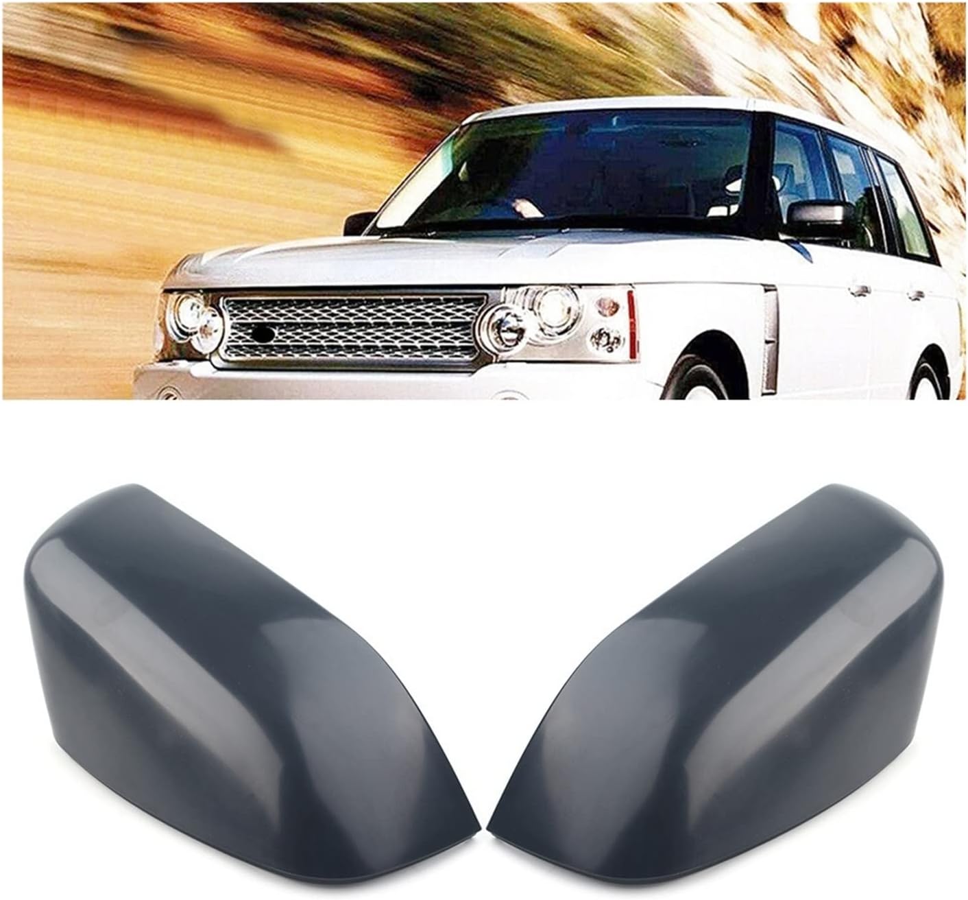 HIJAN 車のバックミラー保護カバーバックミラーカバーランドローバーレンジローバー 2010 2011 2012 自動車の付属品 