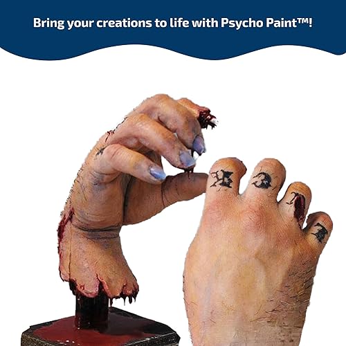Miniatura 7 de Psycho Paint - Base de pintura de silicona platino - Kit de 8 onzas