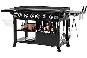 Royal Gourmet GB6000: Premium Propane Gas Griddle for Unforgettable Outdoor Party Experiences