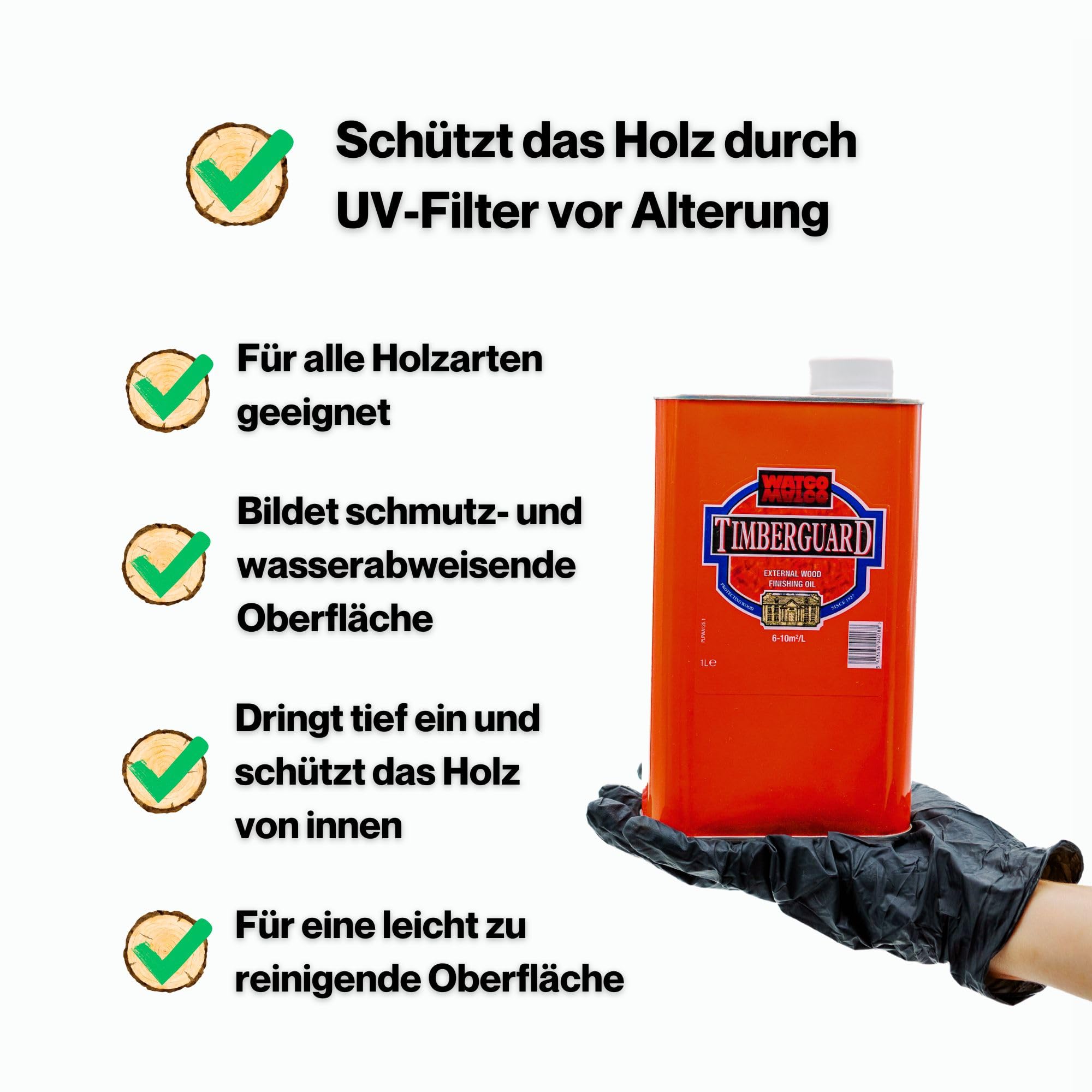 Timberguard 1 Liter Finishing Oil Natur